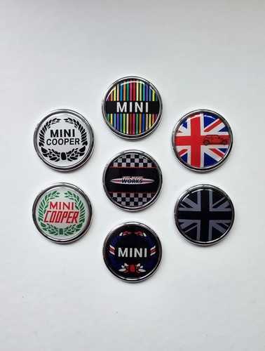 Mini cooper badge decal - mini,