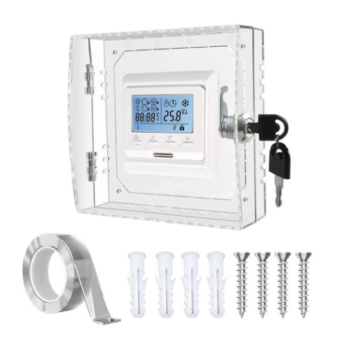 Thermostat guard lockable - lockable, ac