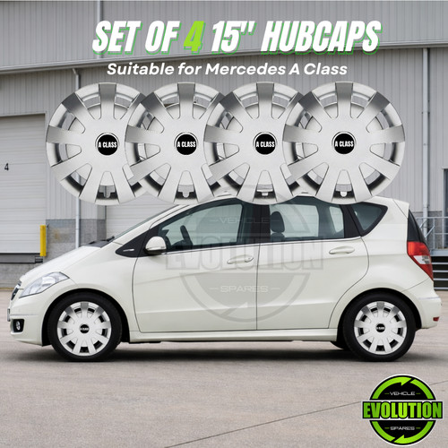 Wheel trims hub caps set - 15",