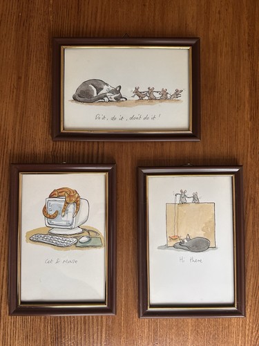 Anita jeram framed prints set - anita,