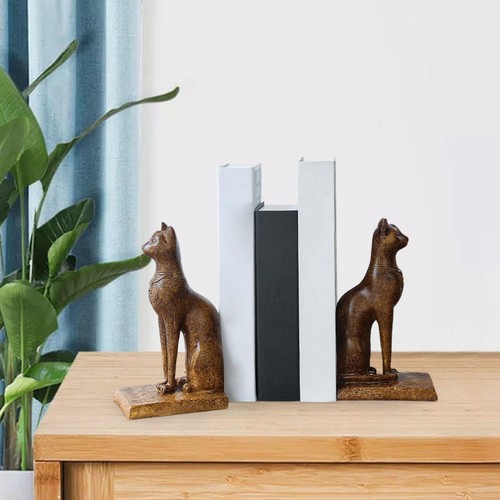 Egyptian cat statues - 2x,