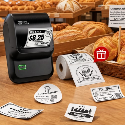 Phomemo label maker sticker - phomemo,