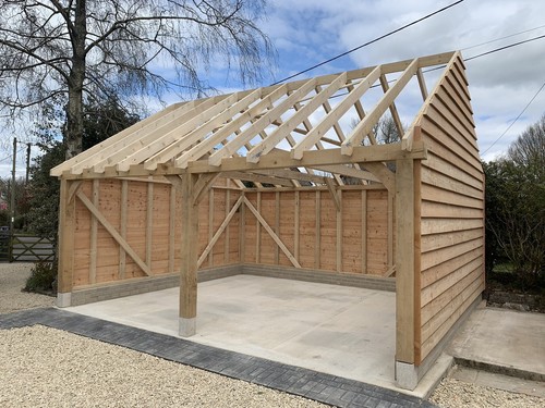Prefab oak fronted - prefab,