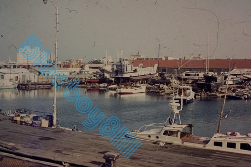 Unidentified harbour scene - unidentified,