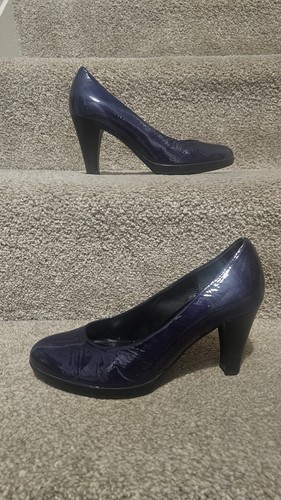 Gabor navy blue patent - gabor,
