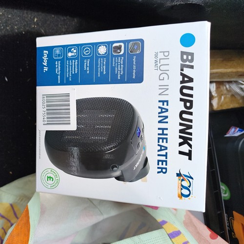 Blaupunkt plug fan heater - blaupunkt, in