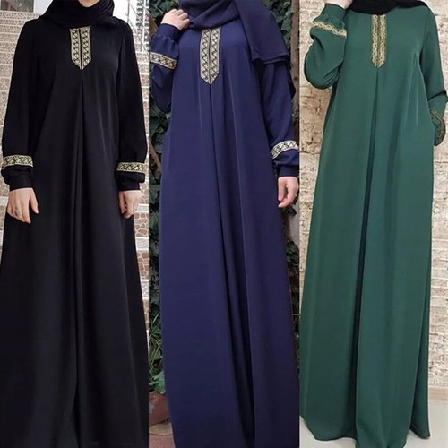 Womens plain arab robe abaya - womens,