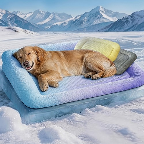 Gel cooling mat for - dogs, &