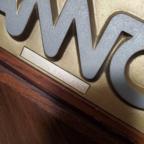 Tannoy audio speaker nameplate - tannoy,