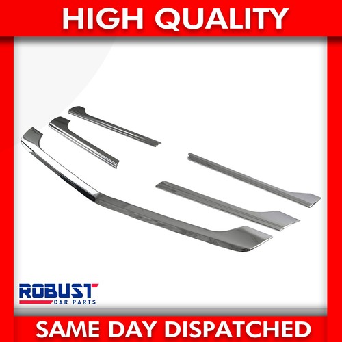 5pcs chrome front grill - chrome,