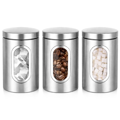 Tea coffee sugar canister set - sugar,