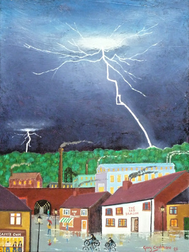 Northern style art original - art,