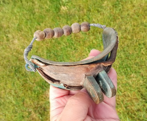 Antique boat gaff saddle - antique,