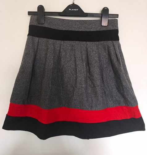 Women grey skater skirt uk - skirt,
