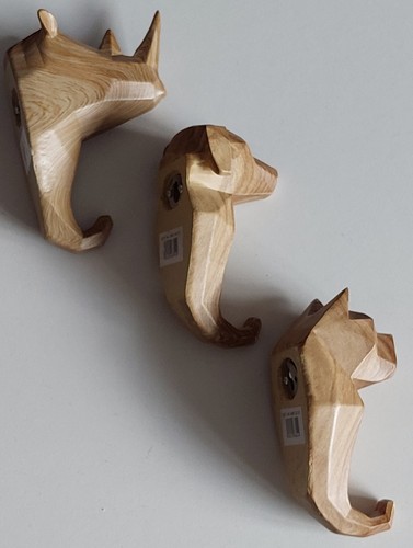 Geometric animal coat hooks - geometric,