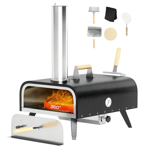 Outdoor pizza oven - oven, with