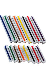 Martial arts white - martial, belts