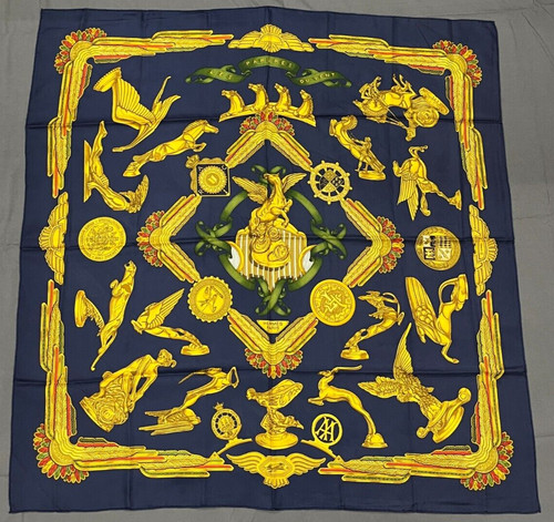 Hermes silk scarf - hermes,