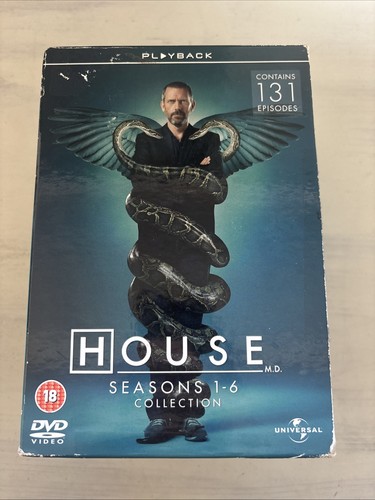House complete series dvd - house,