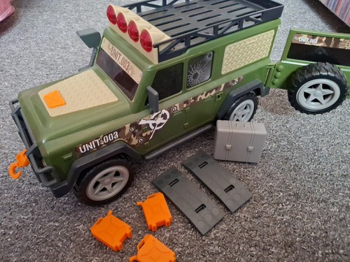 Military toy offroad van - military,