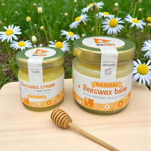 Greek handmade beeswax balm - handmade,