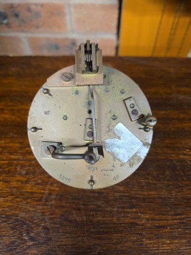 Antique french clock mechanism - french,