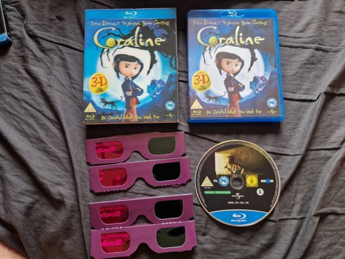 Coraline blu ray movie - ray,