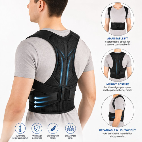 Adjustable posture corrector - adjustable,