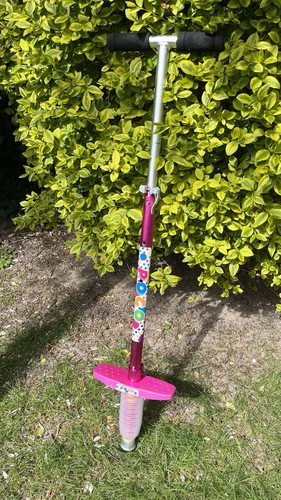 Pogo stick pink - pogo, pink,