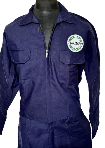 Retro triumph badged zip front - retro,
