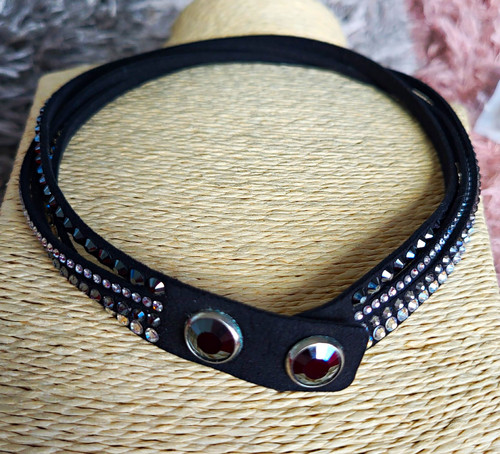 Swarovski black slake bracelet - swarovski,