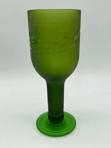Beer wine glass upcycled - beer,