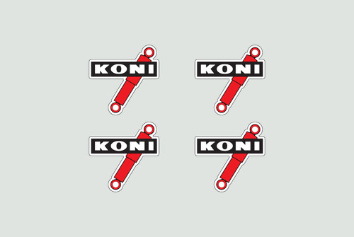 Koni racing stickers 4 - stickers,