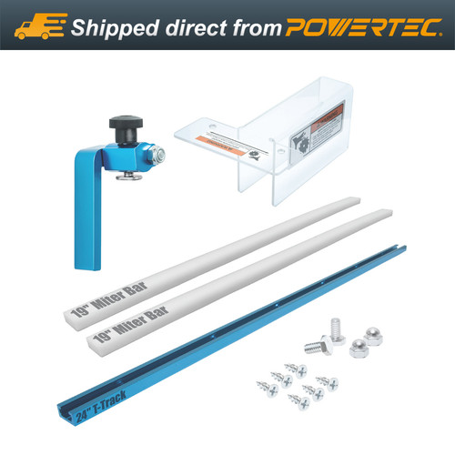 Powertec 71703 table saw sled - powertec,
