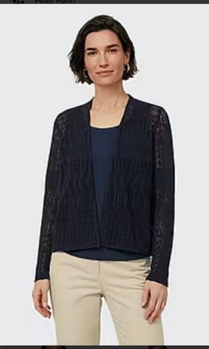 Women peter hahn - sweater, navy