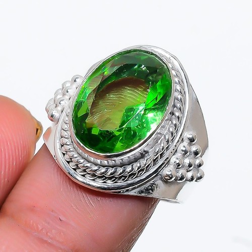 Green peridot gemstone 925 - green,
