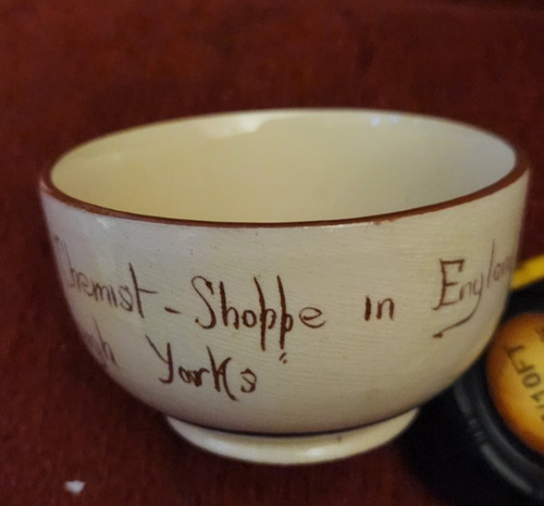 Motto ware bowl - -, 'from