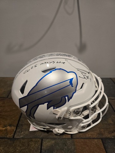 James cook signed buffalo - cook,