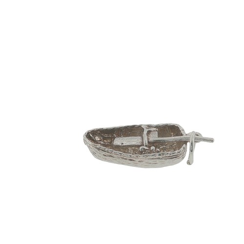 Vintage sterling silver - silver, rowing