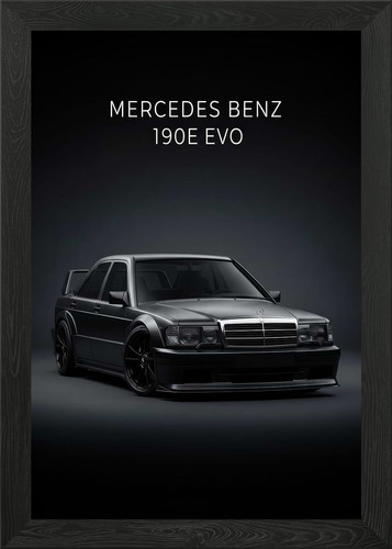 Black mercedes benz 190e evo - mercedes,