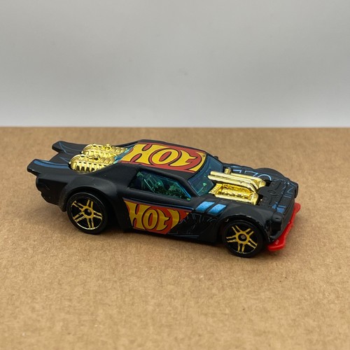 Hot wheels black gold muscle - black,