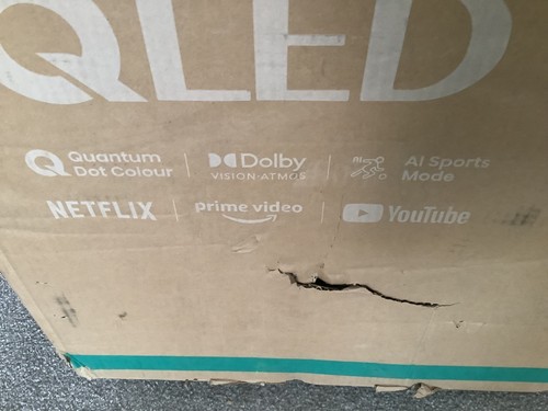 Unused hisense 43a7qtuk - ,