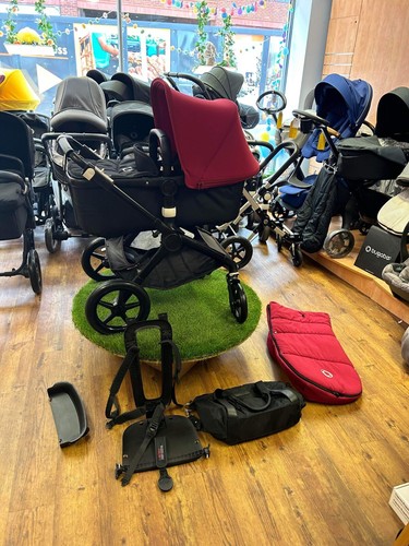 Bugaboo fox black ruby - -black, &