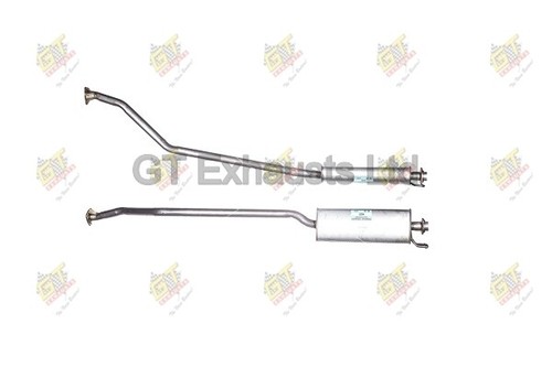 Exhaust silencer centre pipe - exhaust,