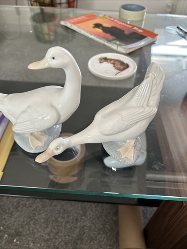 Lladro nao pair geese - nao,