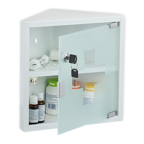 Medicine cabinet corner - medicine,