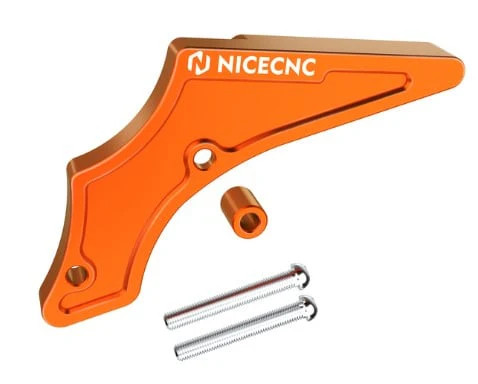 Front sprocket guard case - front,