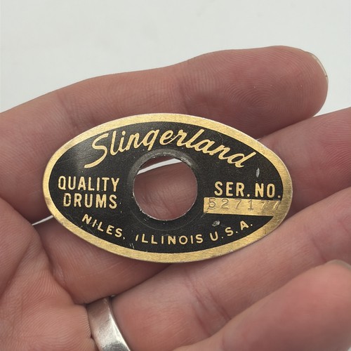 Slingerland black gold - black,