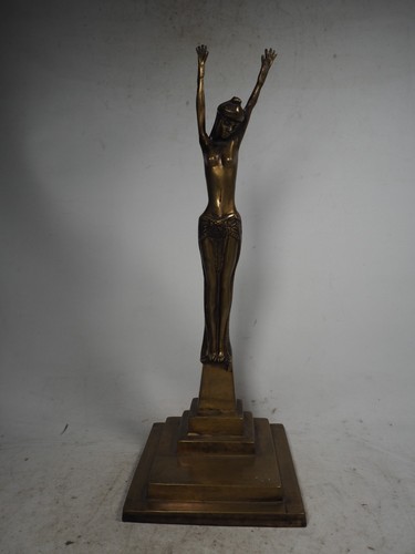 Bronze sculpture dancer - sculpture,