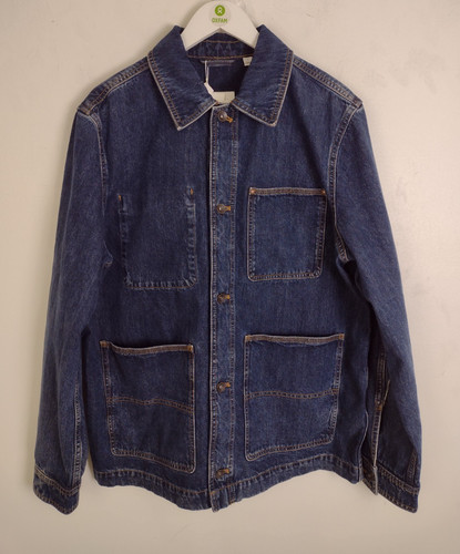 Women button front - m&s, denim